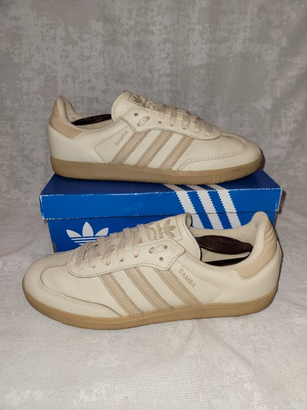 Adidas Samba OG Classic Shoes Sand Strata Magic Beige / JI3208 / Men's Size 9